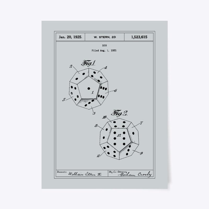 D12 Patent Drawing (Black)