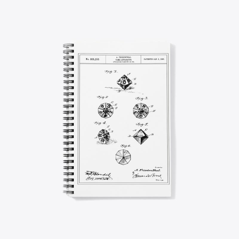 D10 Patent Drawing (Black)