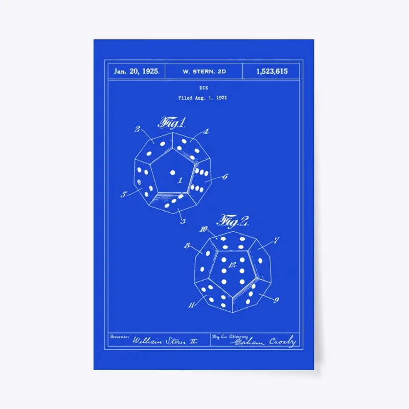 D12 Patent Drawing (White)