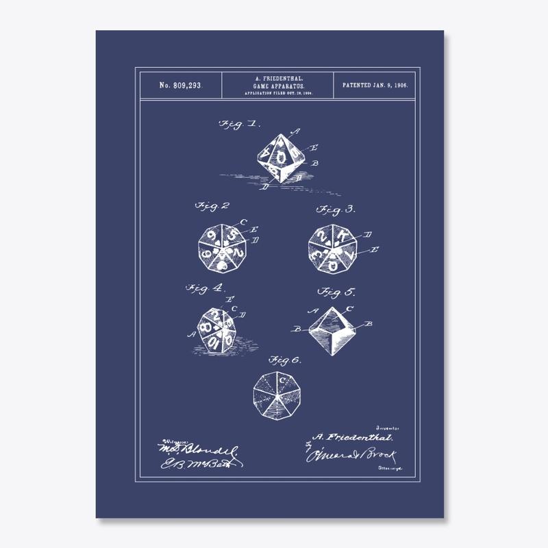 D10 Patent Drawing (White)